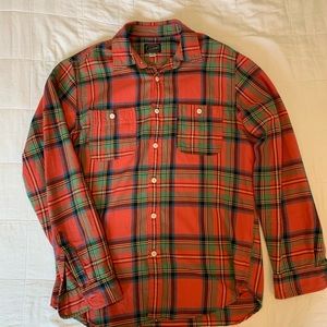 J Crew Men’s Flannel Medium multicolored